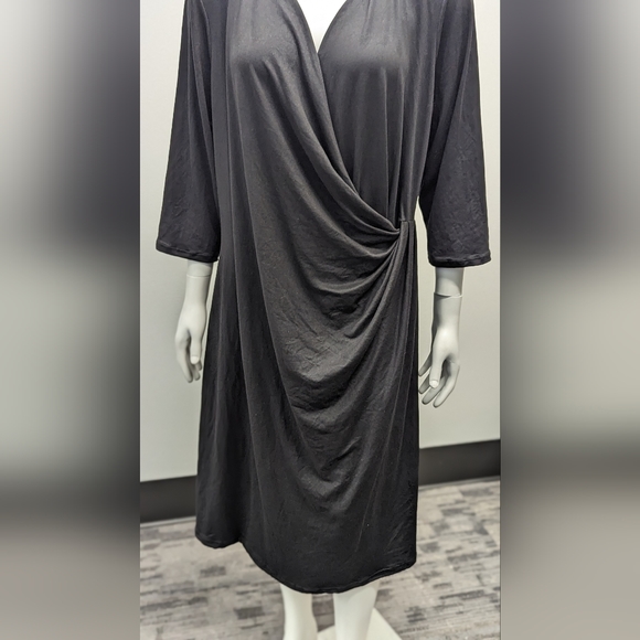 24/7 Comfort Apparel Dresses & Skirts - 24seven XXL Black Dress NEW